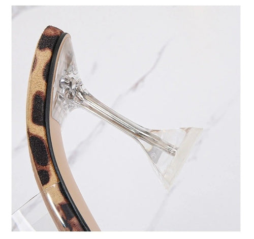 Leopard Summer Heel